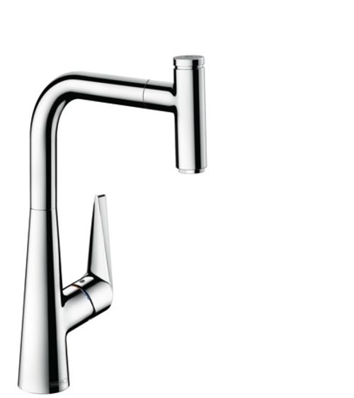 Hansgrohe-HG-Spueltischmischer-300-Talis-Select-M51-Ausziehauslauf-1jet-chrom-72821000 gallery number 1